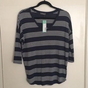 Market & Spruce Careen V-neck Dolman Top